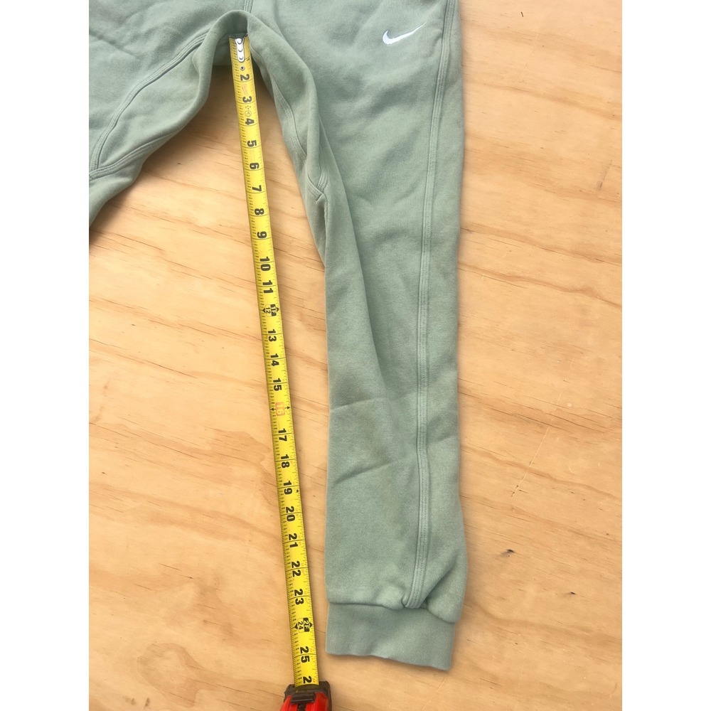 Nike Mens Sportswear Fleece Joggers Sage Green Sweatpants Small BV2671-386 - Picture 2 of 9